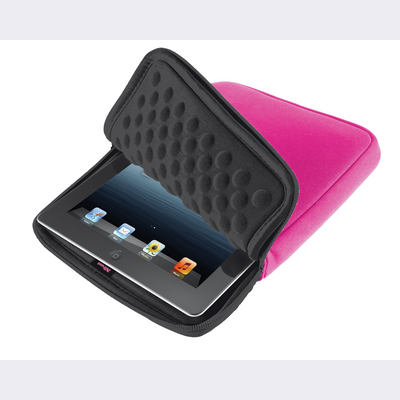 Anti-shock Bubble Sleeve for 10'' tablets - pink