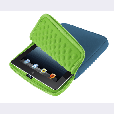 Anti-shock Bubble Sleeve for 10'' tablets - blue