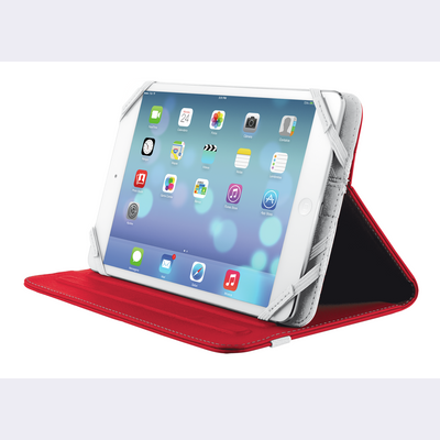 Verso Universal Folio Stand for 7-8" tablets - red