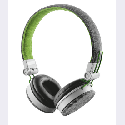 Fyber Headphones - grey/green