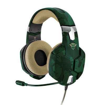 GXT 322C Carus Gaming Headset - jungle camo