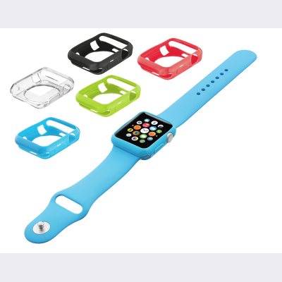 Silicon Case 5-pack for Apple Watch 42mm