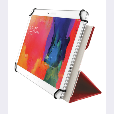 Aexxo Universal Folio Case for 10.1" tablets - red