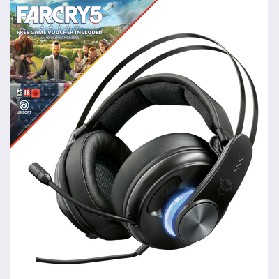 GXT 383 Dion 7.1 Bass Vibration Headset including Far Cry 5