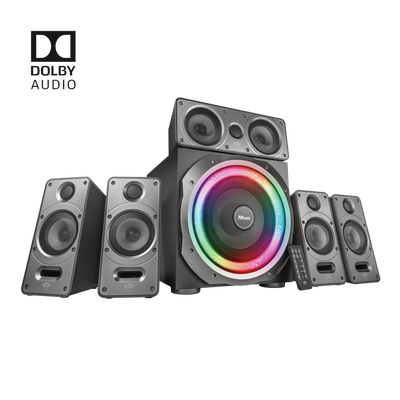 GXT 698 Torro RGB-Illuminated 5.1 Speaker Set