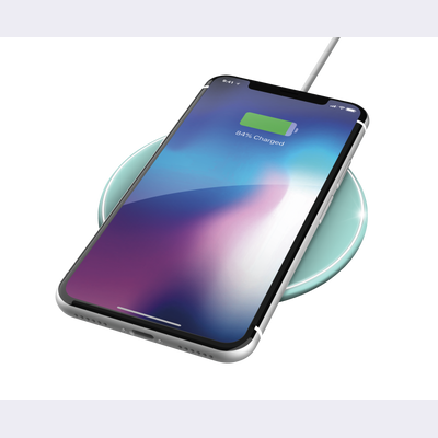 Qylo Fast Wireless Charging Pad 7.5/10W - turquoise