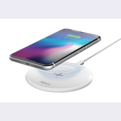 Qylo Fast Wireless Charging Pad 7.5/10W - white