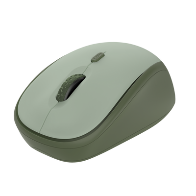 Yvi+ Silent Wireless Mouse Eco - green-Visual