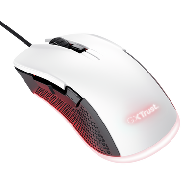 GXT 922W YBAR Gaming Mouse Eco - white