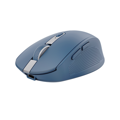 Ozaa Compact Multi-Device Wireless Mouse - Blue