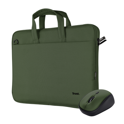 Bologna Bag & Mouse Set - green-Visual
