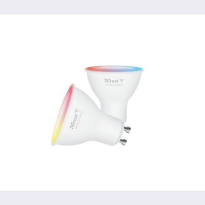 Smart WIFI LED Spot White & Colour GU10 (duo-pack)-Visual