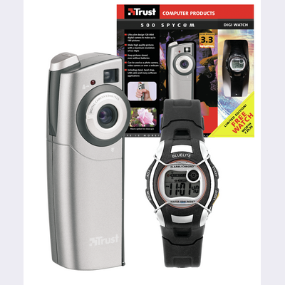 Mobile Webcam SpyCam 500 including free watch